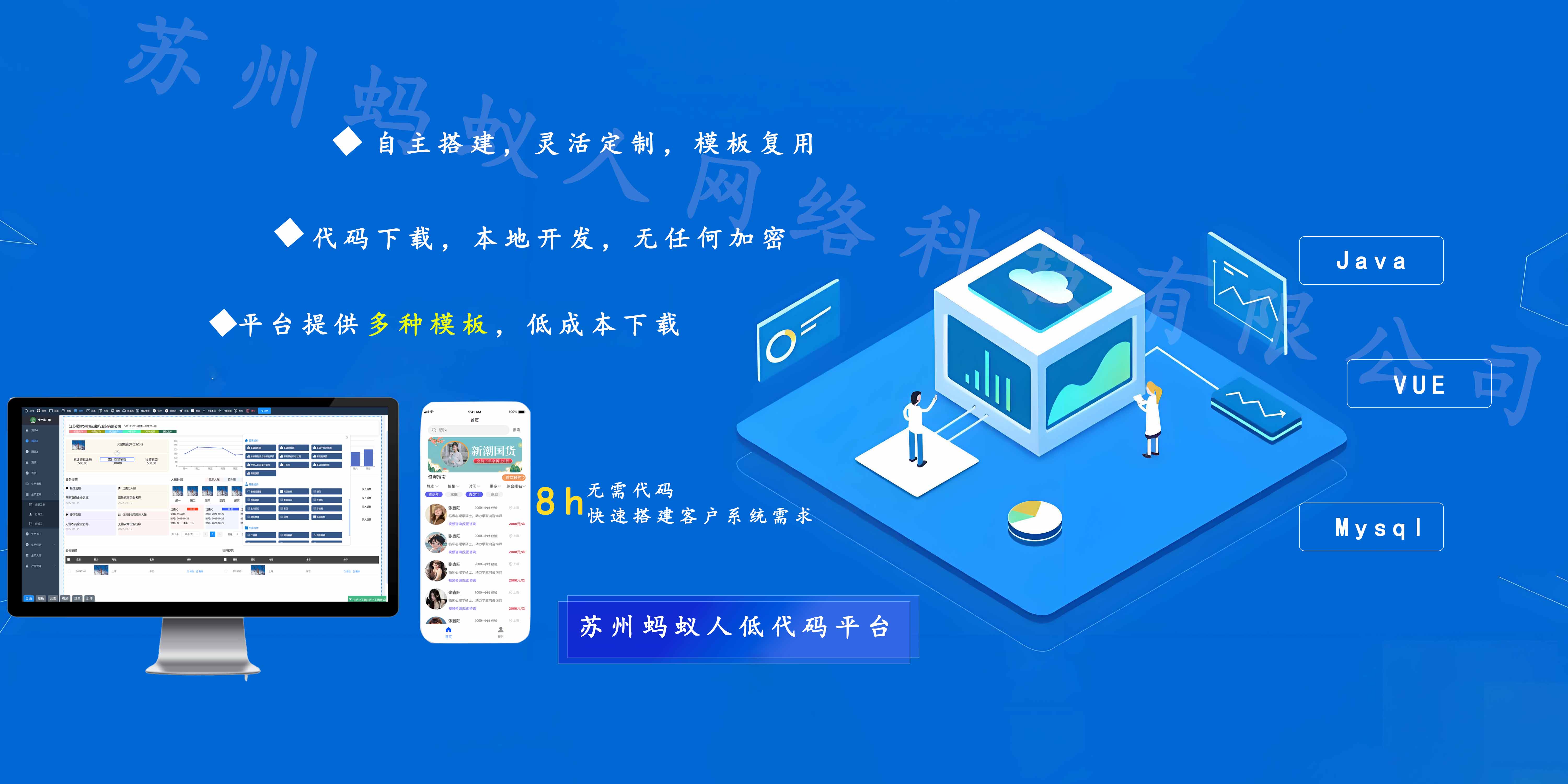 苏州蚂蚁人低代码平台开发的革新方案